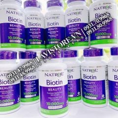 Viên uống Biotin Beauty 10,000mcg 100v