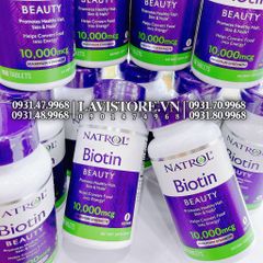 Viên uống Biotin Beauty 10,000mcg 100v