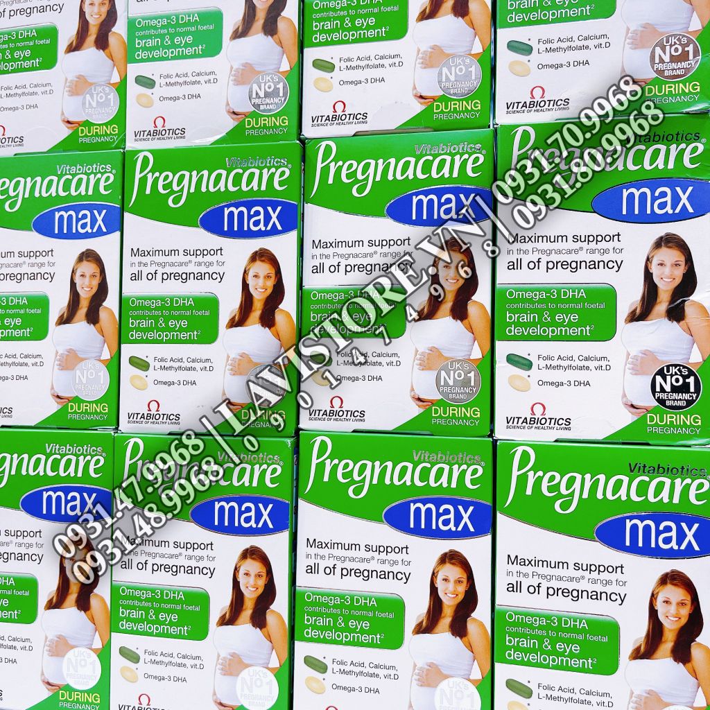 (11/2025) Bầu Anh Pregnacare Max 84 viên