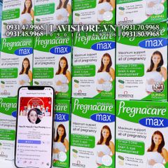 (11/2025) Bầu Anh Pregnacare Max 84 viên