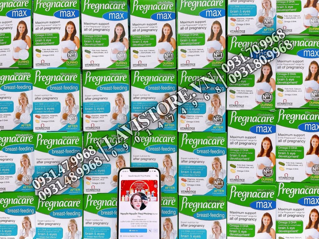 (11/2025) Bầu Anh Pregnacare Max 84 viên