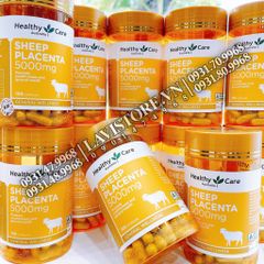 (02/2026) Nhau thai cừu Sheep Placenta 5000mg Healthy Care 100v