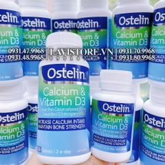 (09/2026) Ostelin Calcium & Vitamin D3 130v