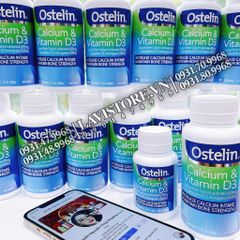 (09/2026) Ostelin Calcium & Vitamin D3 130v