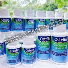 (09/2026) Ostelin Calcium & Vitamin D3 130v