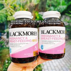 (04-07/2025) Bổ bầu Blackmores Pregnancy & Breast Feeding Gold 120v