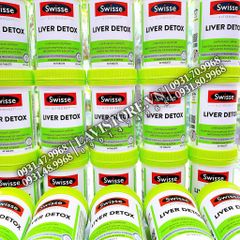 (12/2026) Giải độc gan Liver Detox Swisse 200 viên