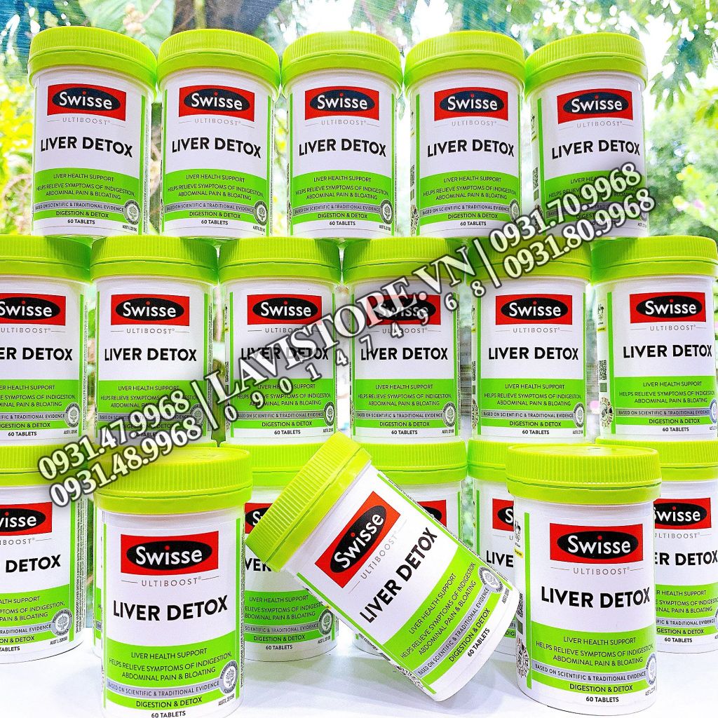 (12/2026) Giải độc gan Liver Detox Swisse 200 viên