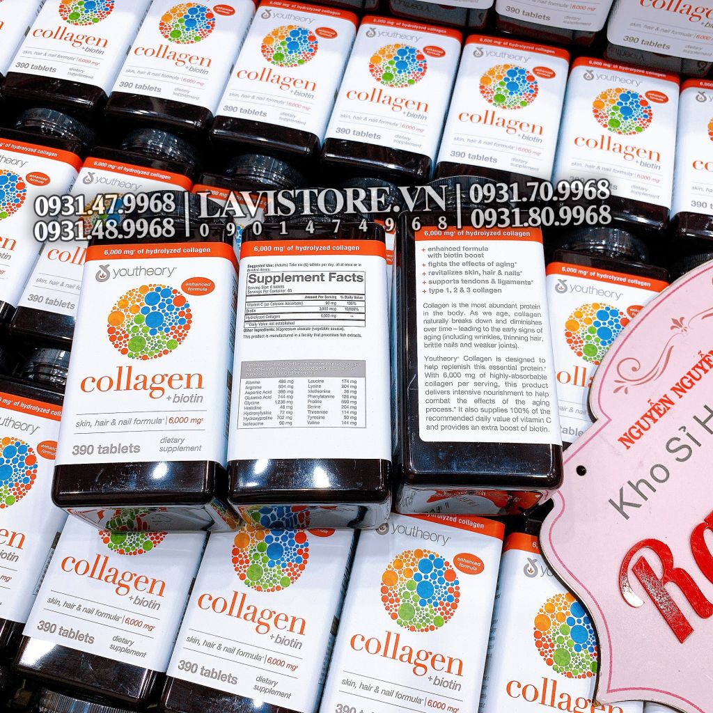 (12/2025) Collagen Youtheory 123 - 390 viên