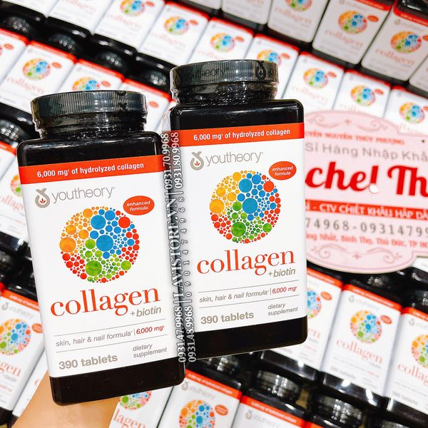 (12/2025) Collagen Youtheory 123 - 390 viên