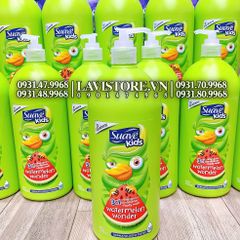 (08/2026) Sữa tắm 3in1 Suave Kids 1.18L Watermelon - DƯA HẤU