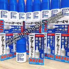 (02/2028) Thuốc xịt mũi Sato Nazal 30ml