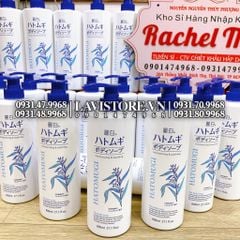 SỮA TẮM DƯỠNG TRẮNG DA HATOMUGI NHẬT BẢN 800ml