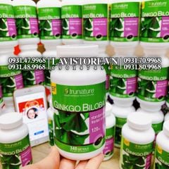 (12/2026) Bổ não MỸ Ginkgo Trunature 120mg 340v