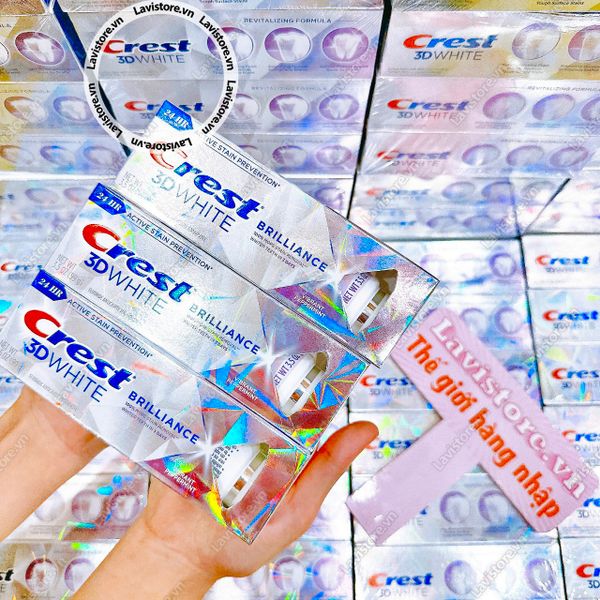 (01-02-04/25) KĐR Crest 3D White Brilliance Toothpaste 99g