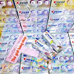 (04/2025) KĐR Crest 3D White Brilliance Toothpaste 99g
