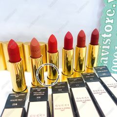 Son thỏi Gucci Fullsize Fullbox - Màu #509 Janie Scarlet (Đỏ nhung)