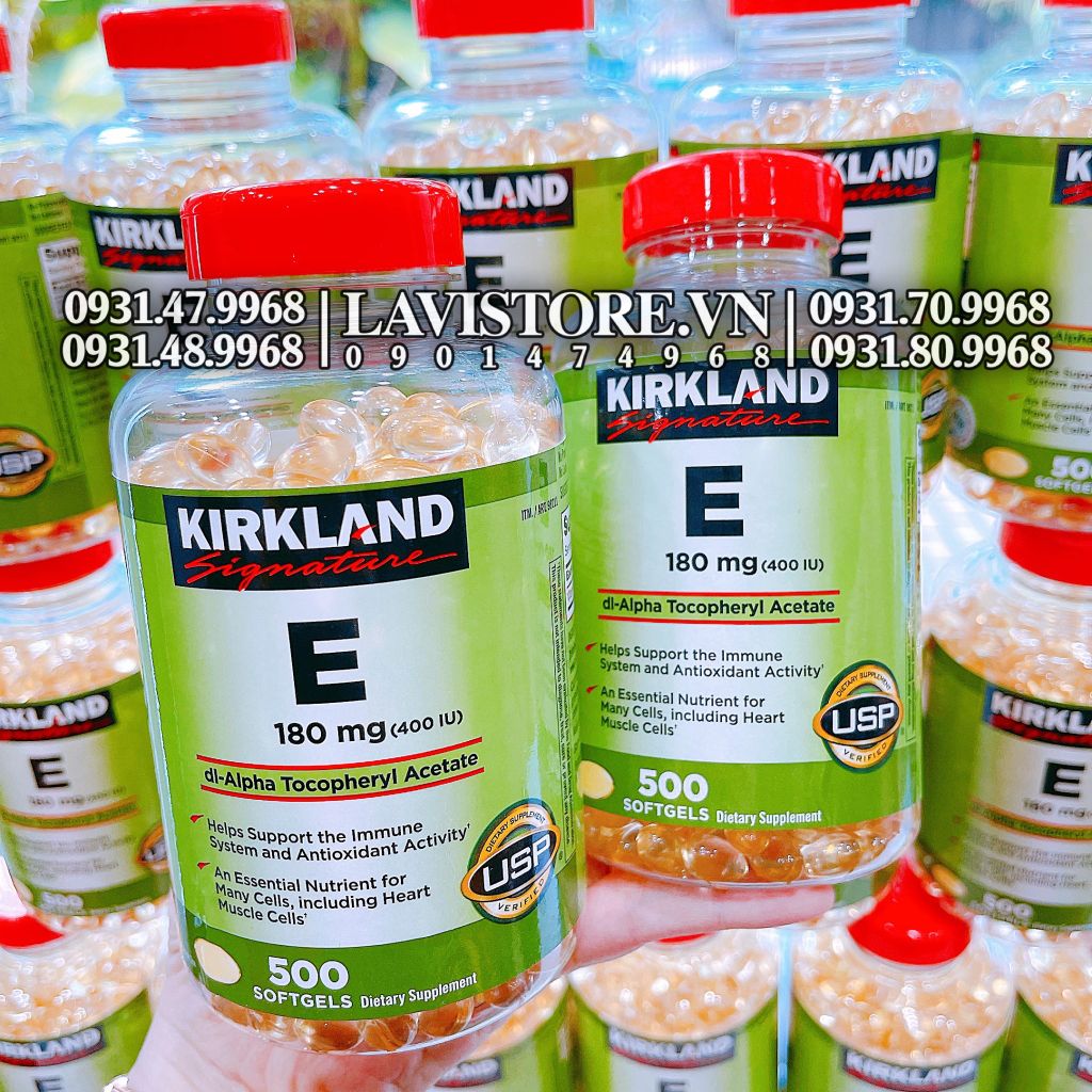 (06/2027) Vitamin E400 Kirkland 500v