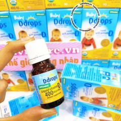 (09/2026) Ddrops Liquid Vitamin D3 400IU 90 Drops