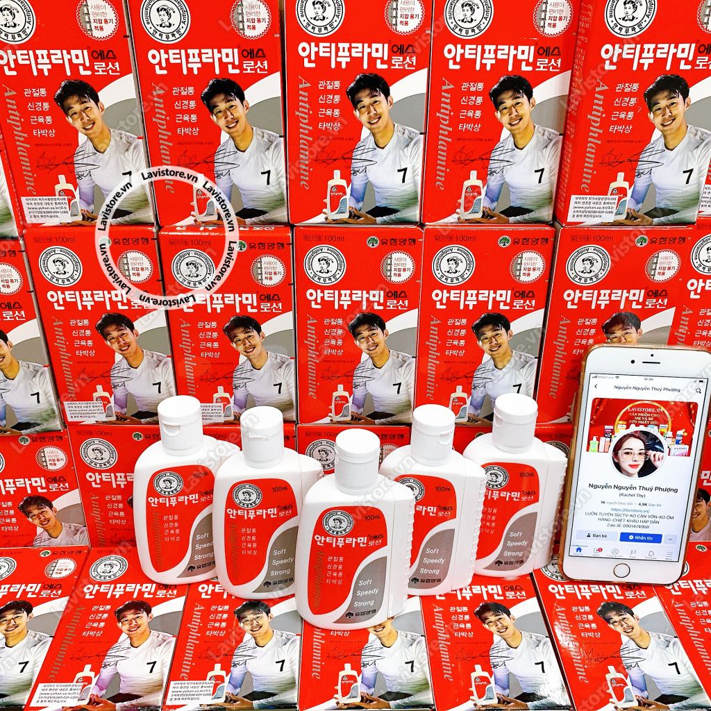 (01/2027) Dầu nóng Hàn Antiphlamine 100ml