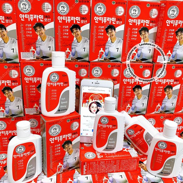 (01/2027) Dầu nóng Hàn Antiphlamine 100ml