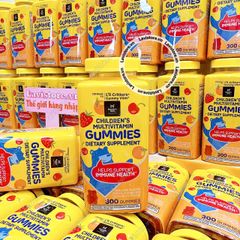 (3/2025) (MẤU MỚI) Kẹo gấu Multivitamin Lil Critter 300v