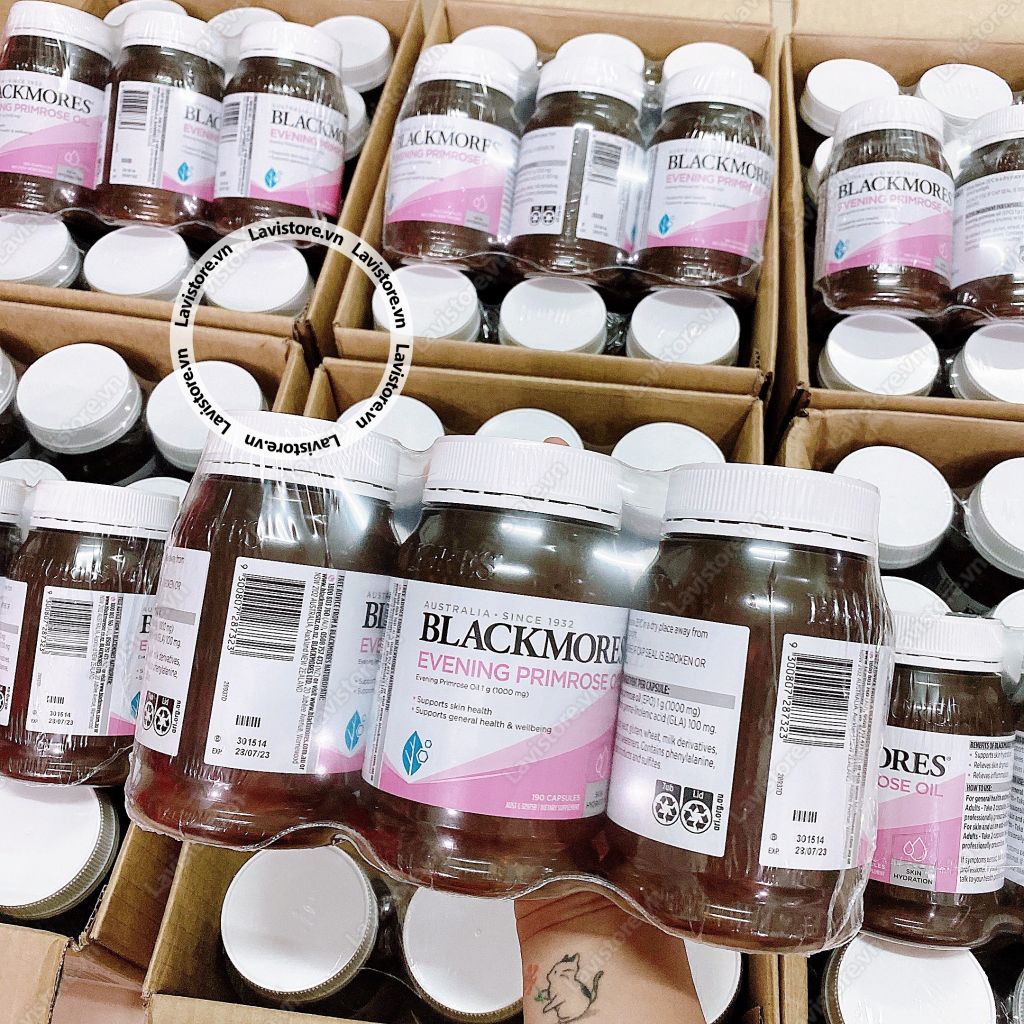 TINH DẦU HOA ANH THẢO Blackmores Evening Primrose Oil 190 viên