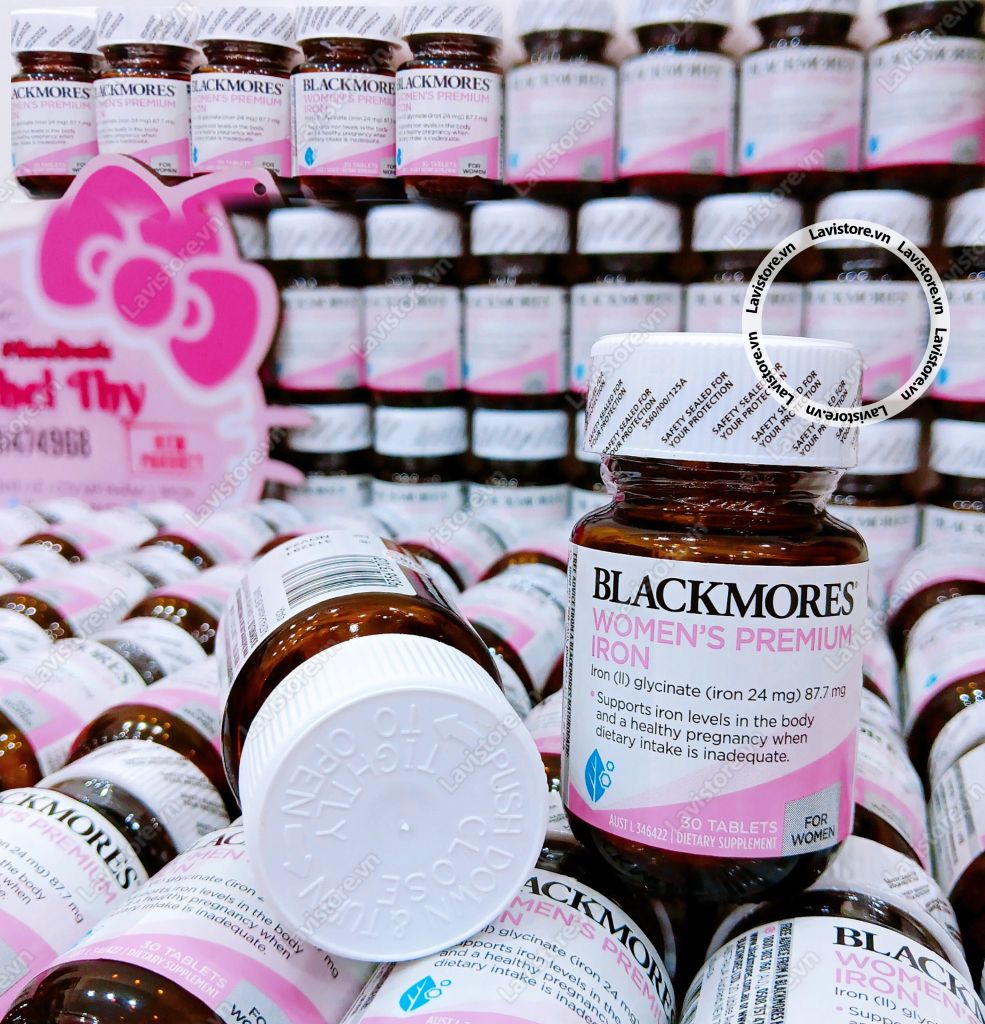 (11/2024) Viên sắt Women's Premium Iron Blackmores 30v