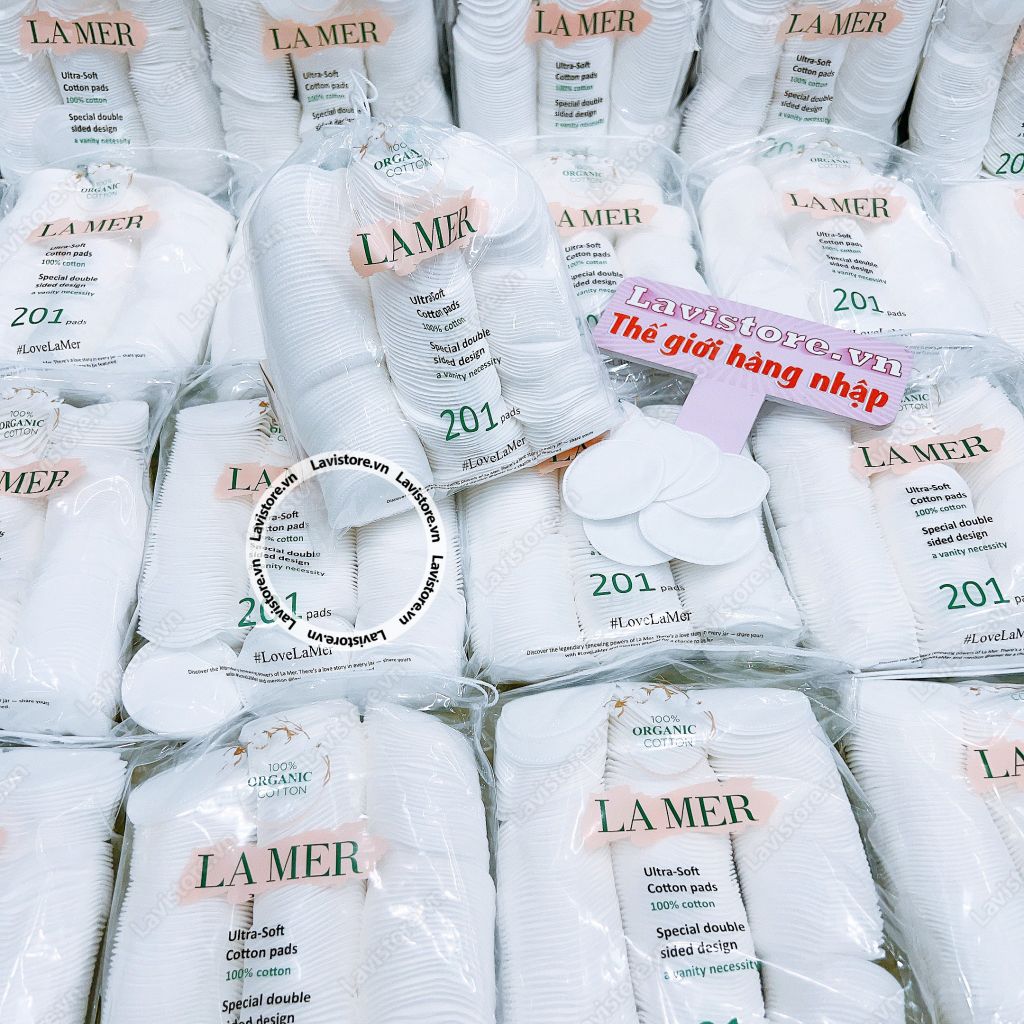 Bông tẩy trang LAMER 201miếng