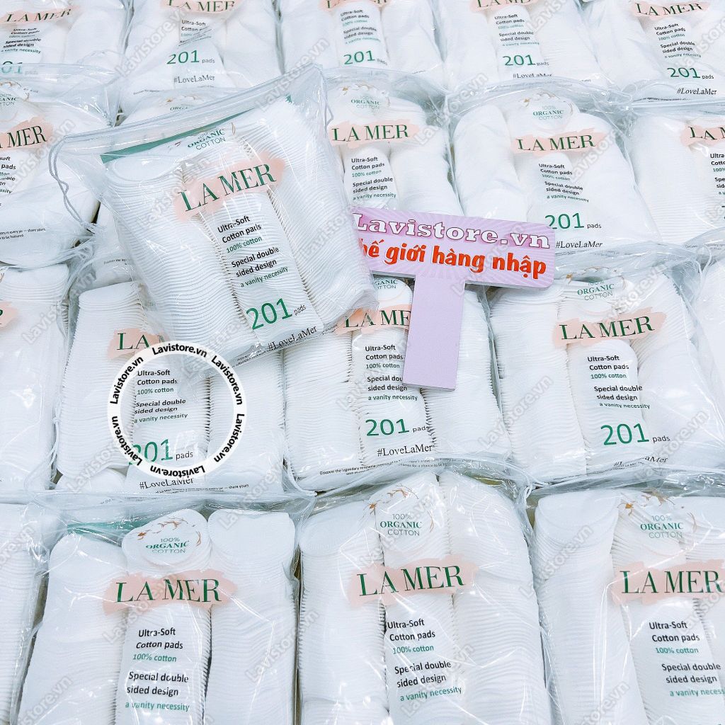 Bông tẩy trang LAMER 201miếng
