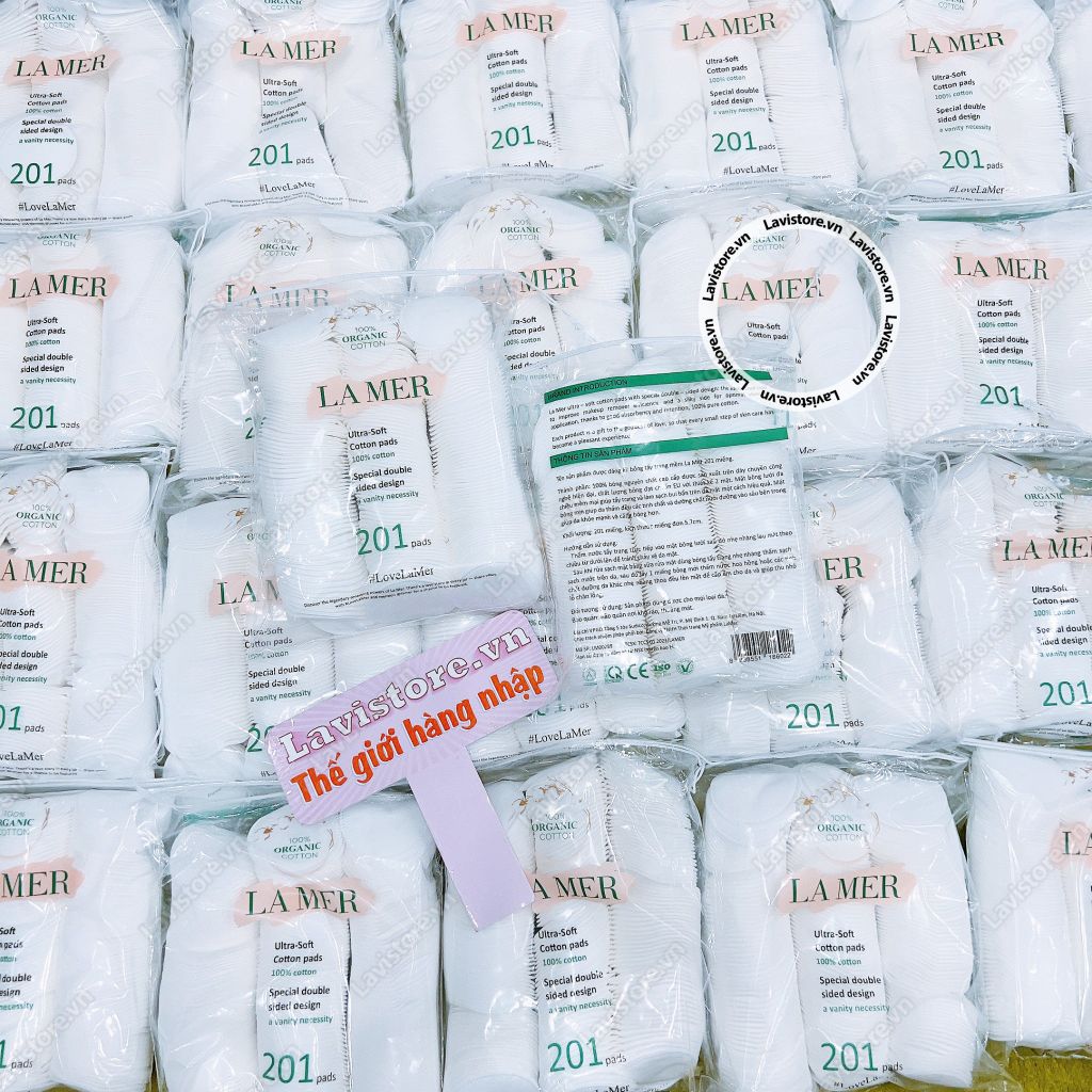 Bông tẩy trang LAMER 201miếng