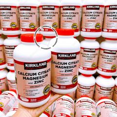 (06/2026) Calcium Citrate Magnesium & ZinC Kirkland 500v