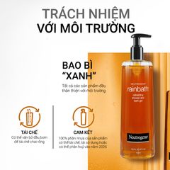 (09/25) Sữa tắm Neutrogena Rainbath Pears & Green Tea 473ml - XANH LÁ