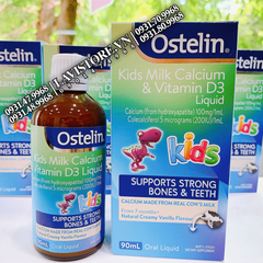 (8/2024) Ostelin Kids Milk Calcium & Vitamin D3 Liquid 90ml
