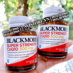 (5/2026) Bổ tim Super Strength CoQ10 150mg Blackmores 30v