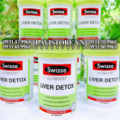 (12/2026) Giải độc gan Liver Detox Swisse 200 viên