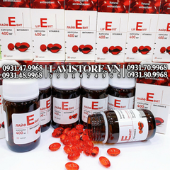 (10/2026) Vitamin E đỏ Nga 30v 400mg