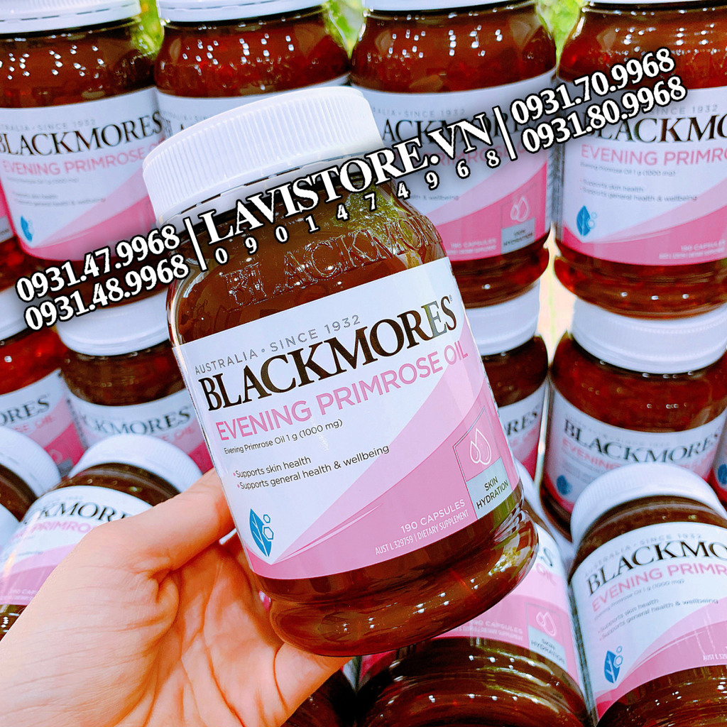 TINH DẦU HOA ANH THẢO Blackmores Evening Primrose Oil 190 viên