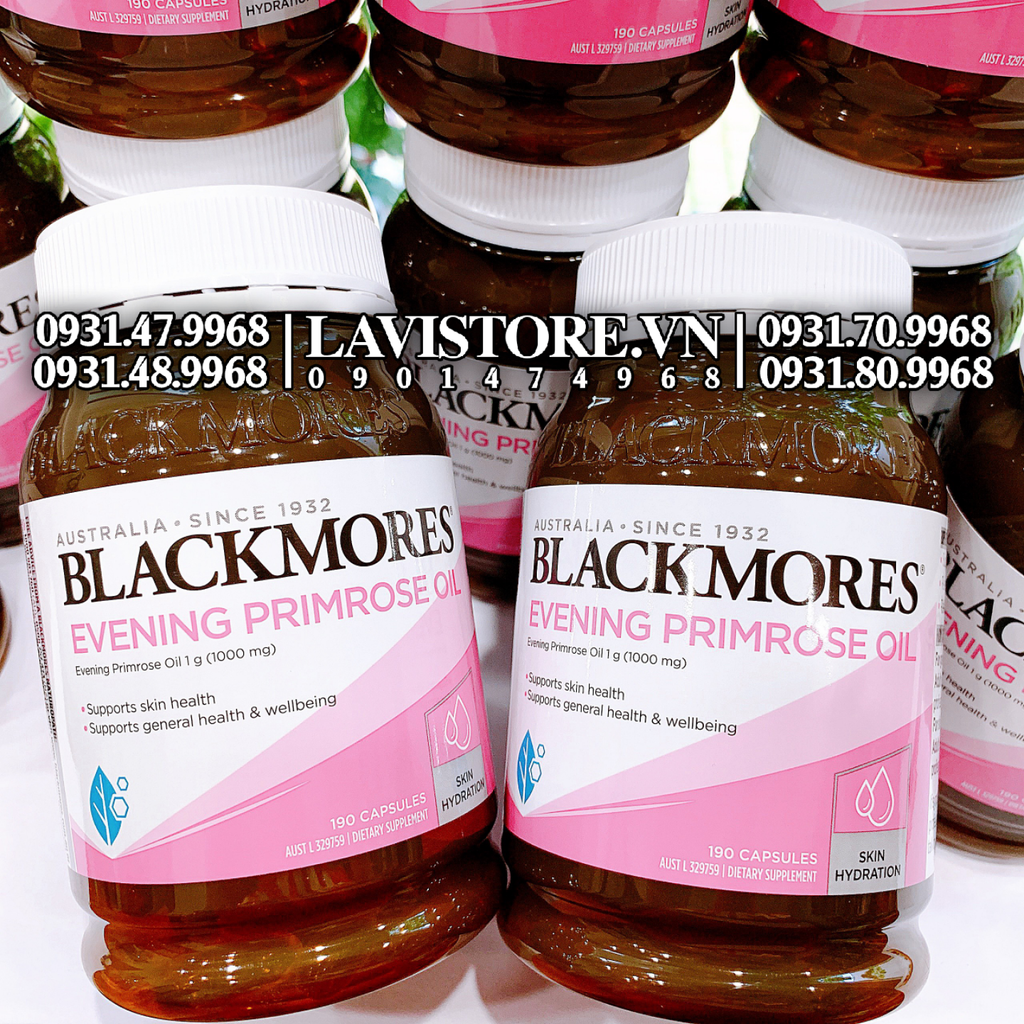 TINH DẦU HOA ANH THẢO Blackmores Evening Primrose Oil 190 viên