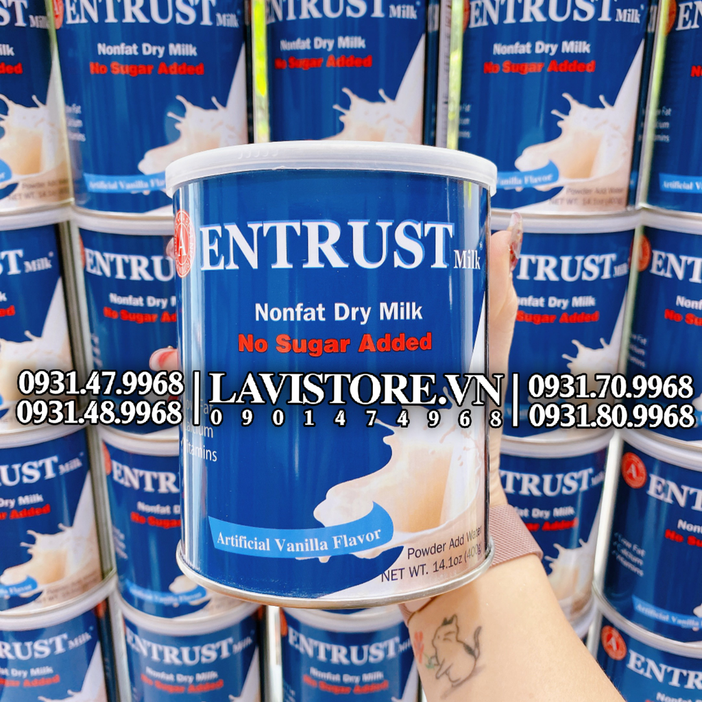(06/2026) Sữa Entrust 400g