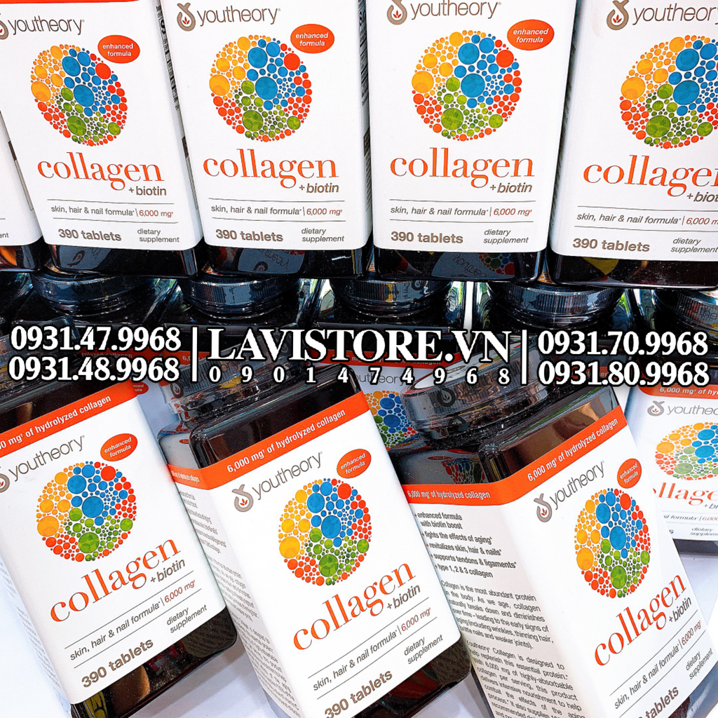 (12/2025) Collagen Youtheory 123 - 390 viên