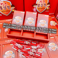(09/2025) (HỘP ĐỎ) Hồng sâm Baby Sang A Ginsen Babytime (10ml x 30 gói)