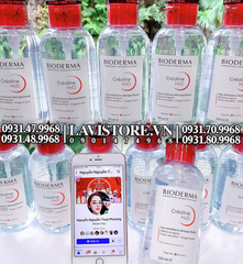 (07/2026) Tẩy trang Bioderma NẮP NHÚN 850ml - MÀU HỒNG