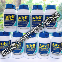 (08/2023) Thuốc giảm đau Advil 200v dạng Gel