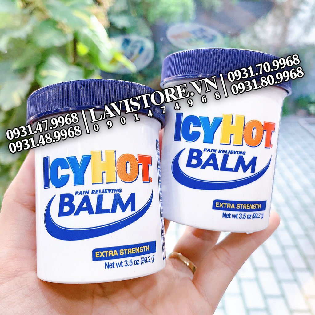 (02/2026) Dầu nóng ICYHOT BALM 99.2g - DẠNG SÁP