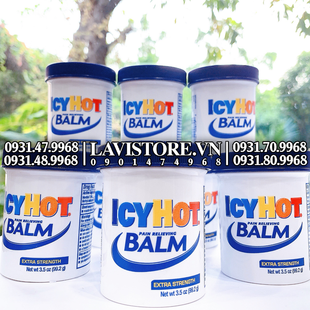 (02/2026) Dầu nóng ICYHOT BALM 99.2g - DẠNG SÁP