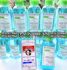 (07/2026) Tẩy trang Bioderma NẮP NHÚN 850ml - MÀU HỒNG