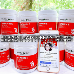 (06/2025) Vitamin E 500IU Healthy Care 200v
