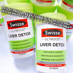 (12/2026) Giải độc gan Liver Detox Swisse 200 viên