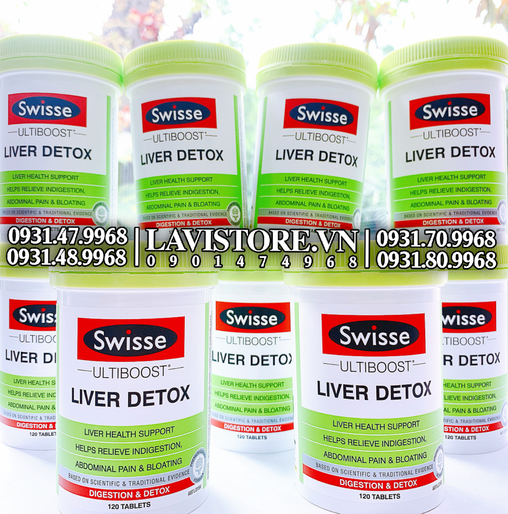 (12/2026) Giải độc gan Liver Detox Swisse 200 viên